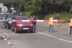 На переезде в Московском районе прошла акция