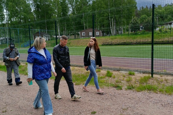 Наталия Никишина посетила cпортивную базу «Мичуринское»