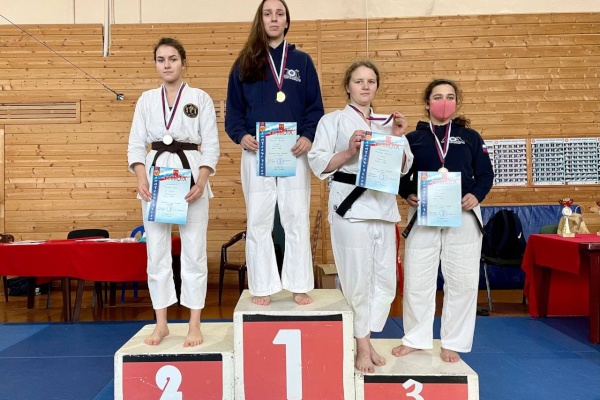 Арина Киселева заняла 2 место на чемпионате Санкт‑Петербурга по айкидо