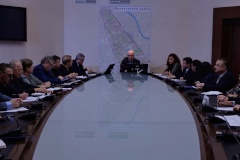 Заседание районного штаба благоустройства прошло под руководством главы администрации Фрунзенского района Константина Серова