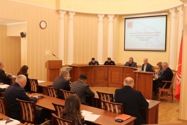 Состоялось заседание антитеррористической комиссии Пушкинского района