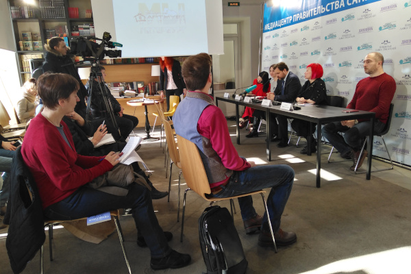 Пресс-конференция, посвященная проведению II Петербургского Международного молодежного литературного форума