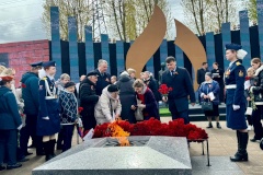 Жилищный комитет принял участие во Всероссийской акции «Храним огонь Победы»