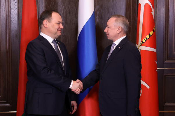 Рабочая встреча с премьер-министром Республики Беларусь Романом Головченко