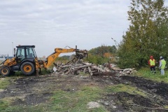 Свалку около парка Авиаторов ликвидировали