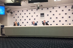 Пресс-конференция в ИНТЕР-ТАСС с начальником Управления по развитию садоводства и огородничества Санкт‑Петербурга