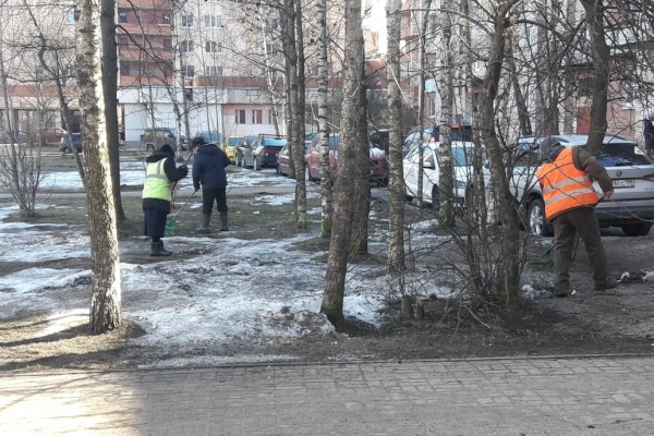1 апреля в Петербурге стартовал традиционный весенний месячник по благоустройству