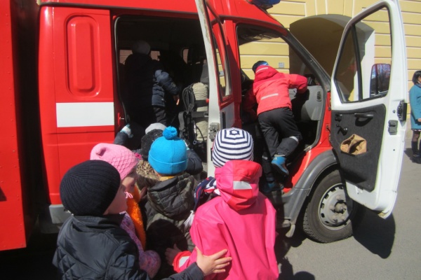 День открытых дверей у огнеборцев