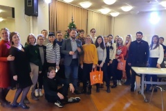 Новогодняя бизнес-тусовка прошла в Доме молодежи Фрунзенского района