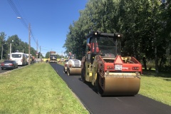 В Санкт‑Петербурге продолжается кампания по ремонту дорог