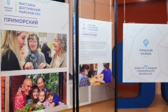 В Доме молодежи открылась выставка достижений Приморского района «Родной район»