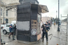От восьми незаконных торговых киосков и павильонов освобождены земельные участки, находящиеся в собственности города