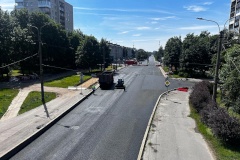 На Ланском шоссе заменили 49 тыс. кв. метров асфальта
