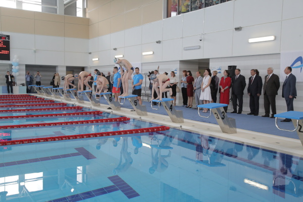 Открытие спортивно-оздоровительного комплекса в Красносельском районе 