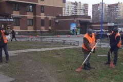 В районе продолжается осенняя уборка