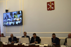 В Смольном состоялось заседание комиссии по профилактике правонарушений
