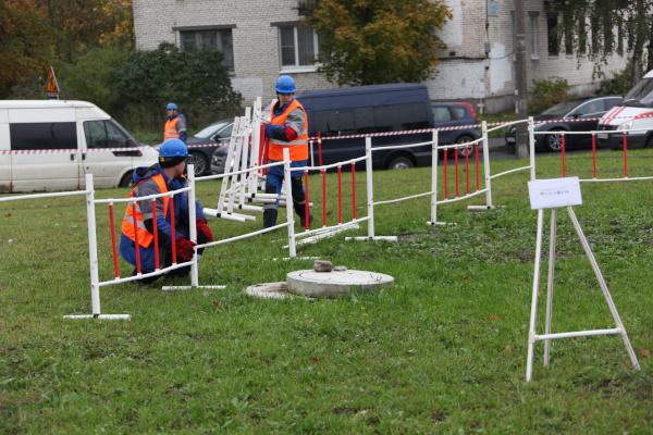 10 октября энергетики провели противоаварийные общегородские учения