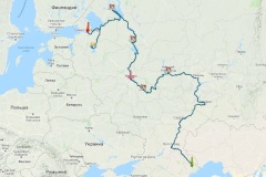  «Санкт‑Петербург – Великий Новгород - Москва – Астрахань» -  экспедиция, направленная на продвижение инновационных разработок в сфере развития возобновляемых источников энергии.