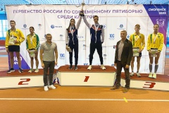 Петербуржцы продолжают успешно выступать на первенство России по современному пятиборью