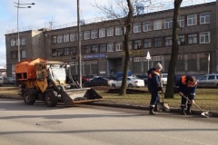 Уборка района проходит в штатном режиме