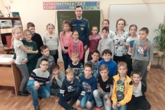 Сотрудники МЧС провели профилактическое занятие для школьников
