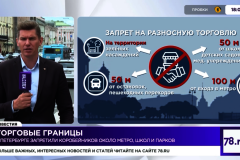 Торговые границы. С 1 июля выделены зоны запрета разносной торговли