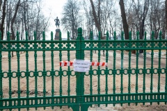 Парки и скверы Кронштадта закрывают на просушку, чтобы привести в порядок после зимы