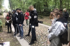 Продолжаются волонтерские субботники на Смоленском лютеранском кладбище