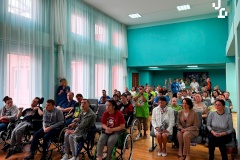 В Центре социальной реабилитации инвалидов и детей-инвалидов Невского района состоялось праздничное мероприятие, посвящённое Дню семьи, любви и верности