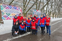 Народные дружинники обеспечили безопасность во время легкоатлетического пробега, посвященного героическому подвигу пожарных