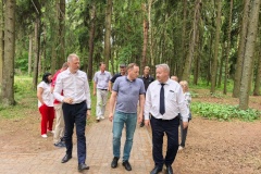 Ведется постоянный контроль за ходом работ по благоустройству на пляжах Детский, Дубковский и Комаровский
