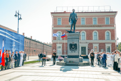 В День ВМФ  Президент России открыл в Петербурге памятник великому флотоводцу адмиралу Федору Ушакову