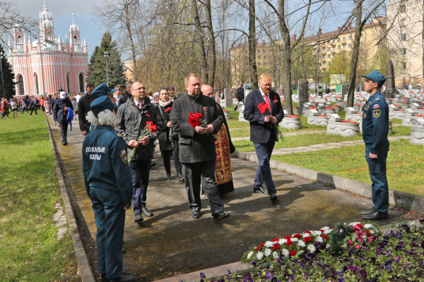Память героев почтили в Московском районе