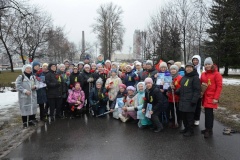 В парке Городов-Героев прошла ежегодная патриотическая акция «900 шагов Памяти, как 900 дней блокады»