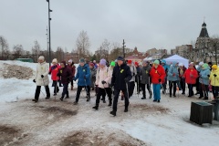 В парке Интернационалистов состоялся «Марш памяти», посвященный Дню полного освобождения Ленинграда от фашистской блокады