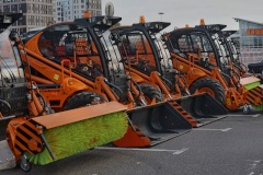 В Московском районе прошёл смотр готовности уборочной техники к работе в осенне-зимний период