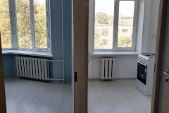 В Петродворцовом районе завершён ремонт трёх квартир для очередников, стоящих на жилищном учёте