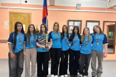 Победители районного Чемпионата  школьной лиги «КЭС-БАСКЕТ»