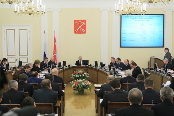 Заседание Правительства Санкт‑Петербурга от 16.12.2014