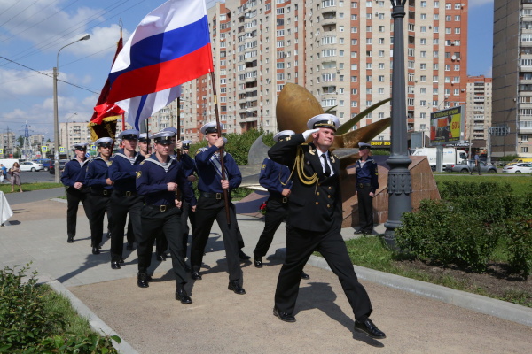 Акция ко Дню Военно-Морского флота в Московском районе