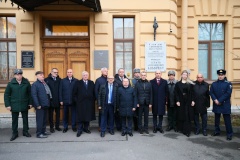 В Выборгском районе прошла торжественная церемония открытия мемориальной доски в честь основоположника отечественного протезирования, профессора Германа Александровича Альбрехта
