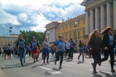Более 1500 представителей Московского района пробежали главный кросс страны