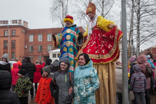 Масленица в Калининском районе