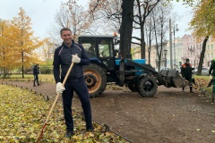 Утро субботы в Комитете государственного финансового контроля Санкт‑Петербурга