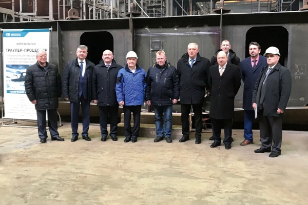 На Северной верфи состоялась закладка траулера «Капитан Геллер» для Группы НОРЕБО