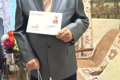 Житель Невского района отпраздновал 90-летний юбилей