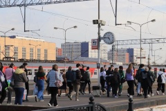 Воспитанники Центра социальной помощи семье и детям приняли участие в просветительском проекте «Вокзалы Петербурга»