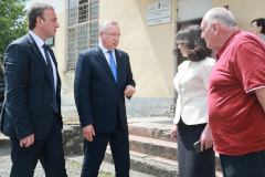 Александр Беглов и премьер-министр республики Абхазии Владимир Делба посетили Абхазский многоотраслевой колледж