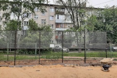 Ремонт внутридворовых спортивных площадок