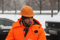 80% фрунзенских дворов очистили от последствий воскресного снегопада